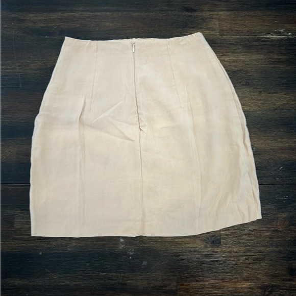 Gianni Bini cream tapered mid-rise skirt - Picture 2 of 3
